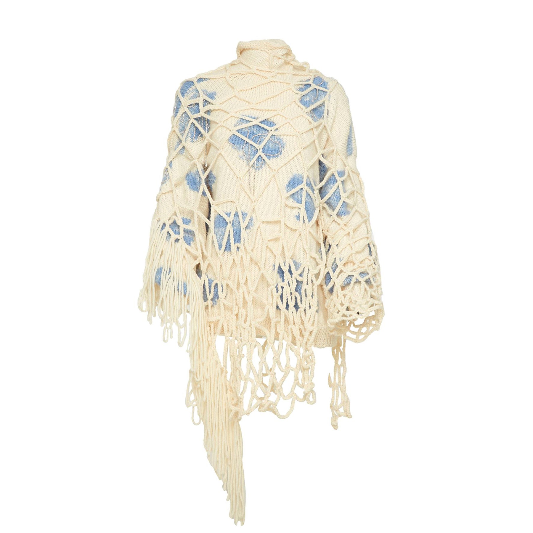 Hand-Knitted Cloud Net Dress