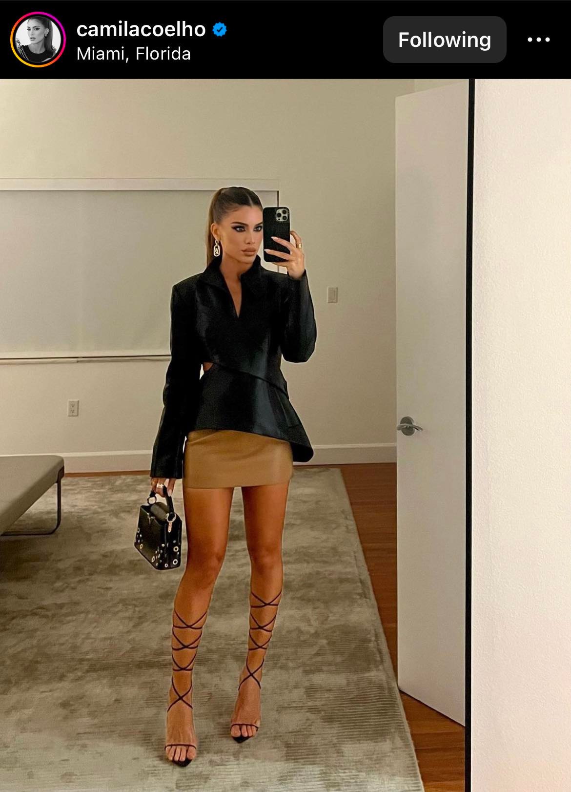 Asymmetric Shiny Faux Leather Cutout Blazer