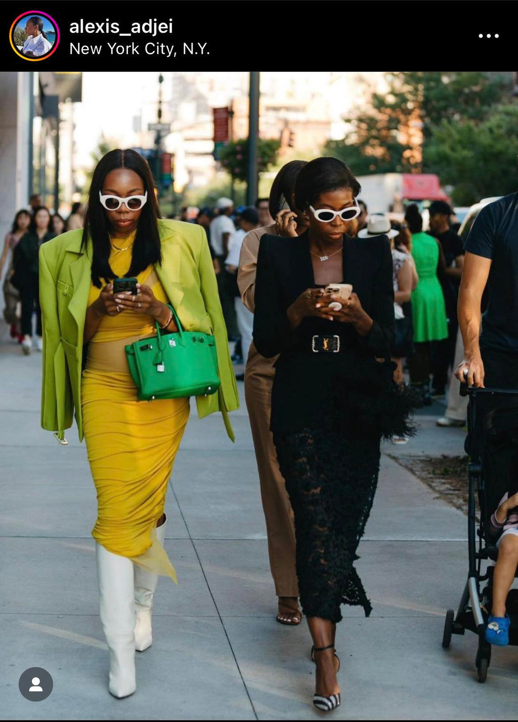 Belted Chartreuse Green Blazer