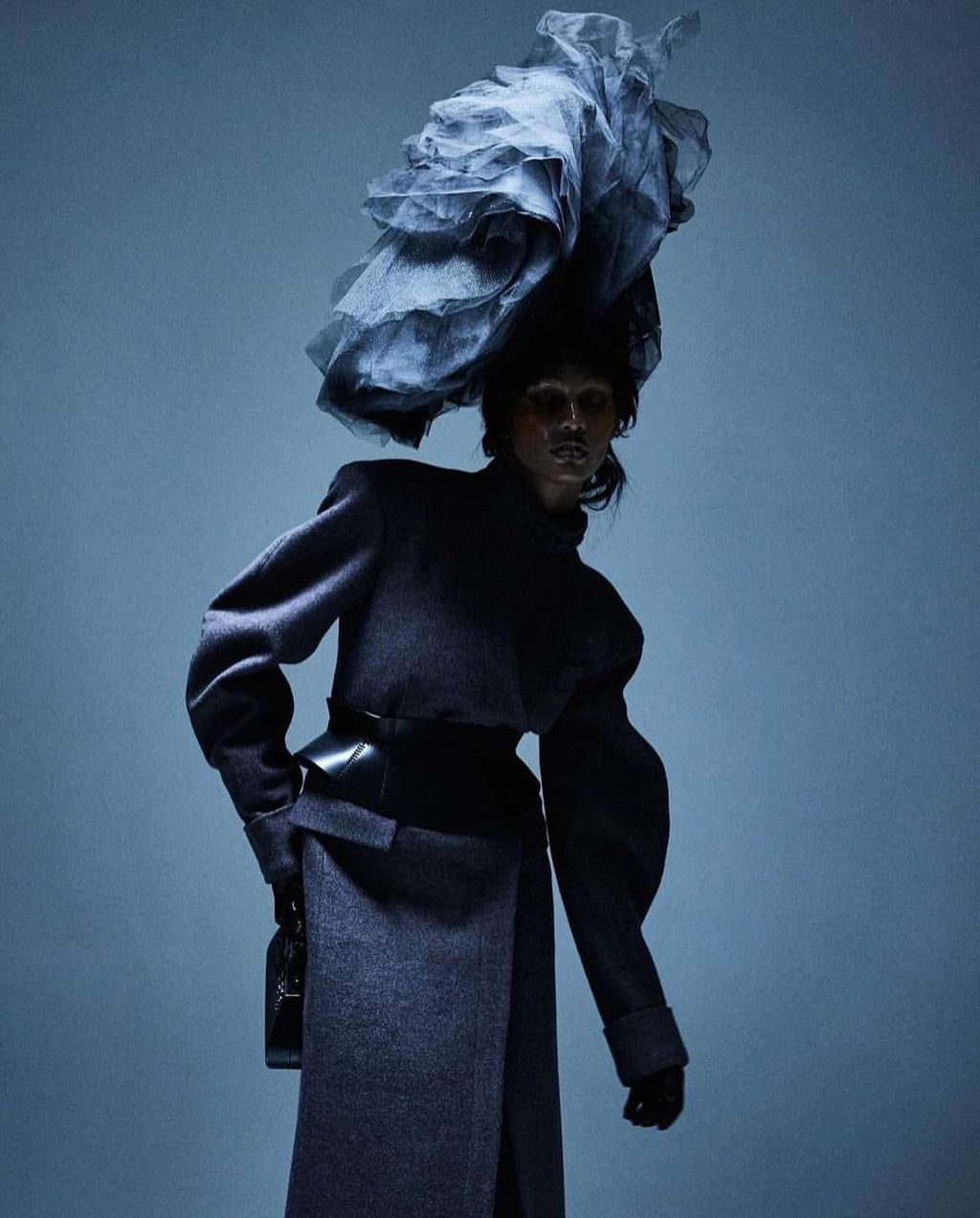 Structured Dark Gray Coat