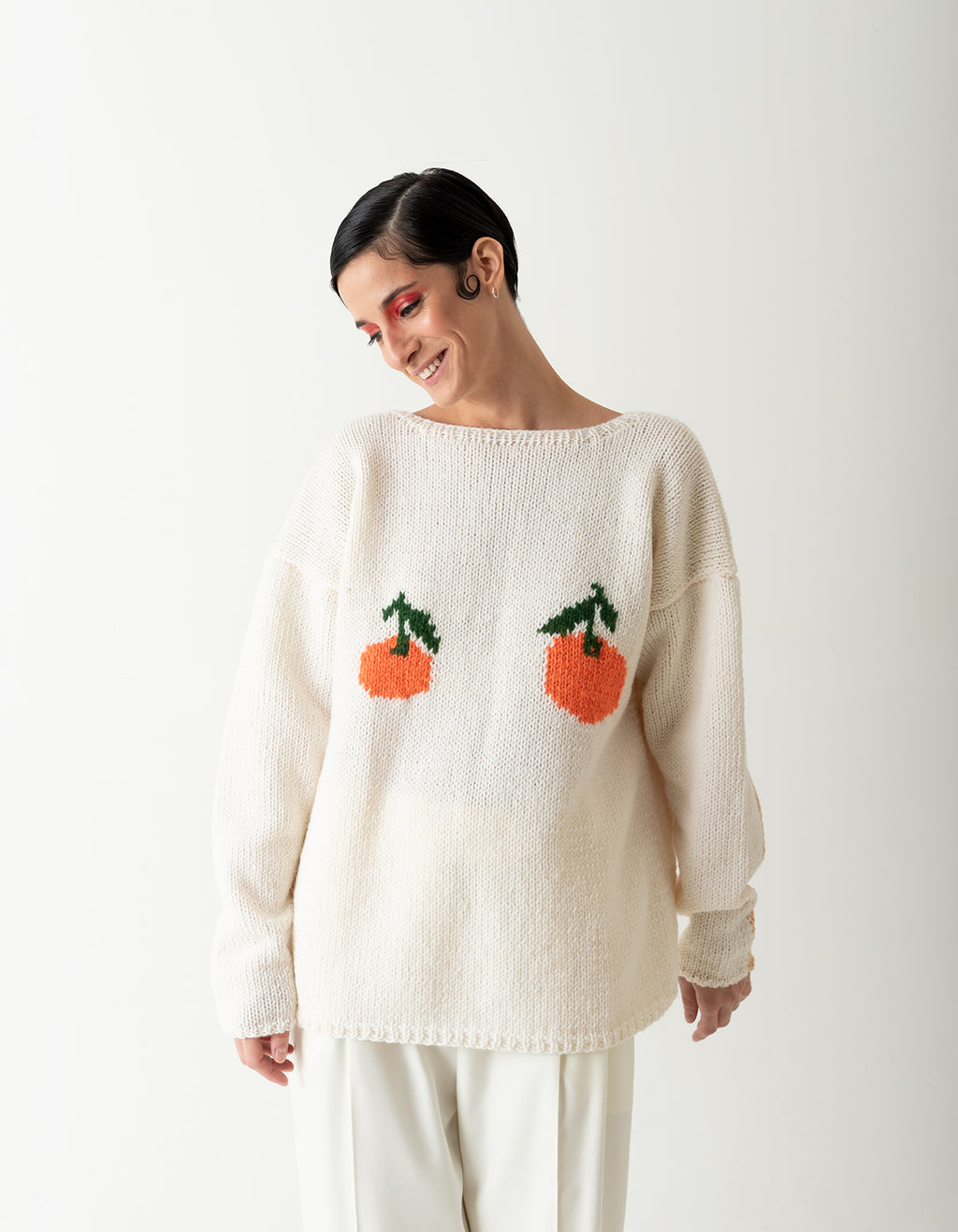Nude Tangerine Knitted Top