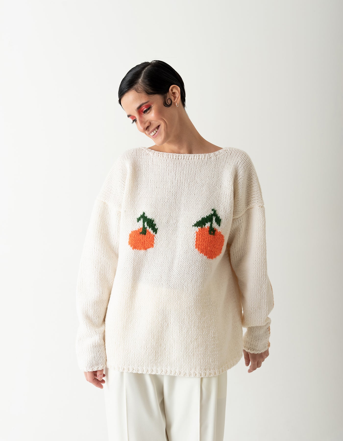 Nude Tangerine Knitted Top