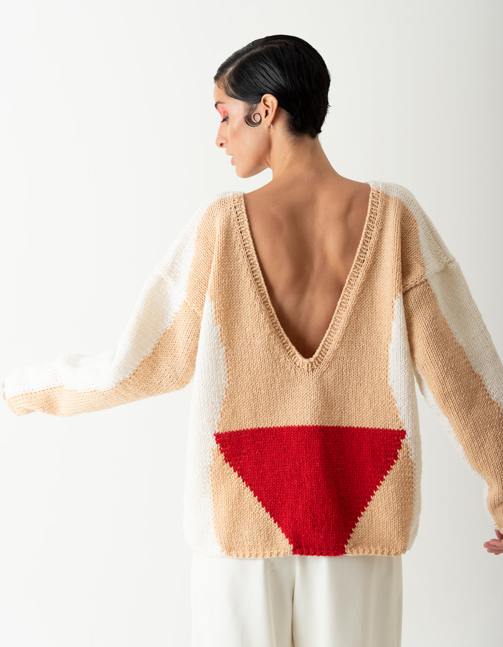 Nude Tangerine Knitted Top