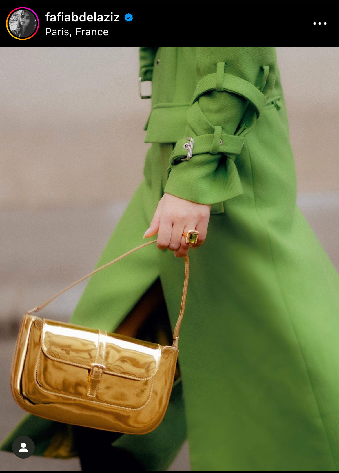 Layered Lime-Green Coat with Detachable Cape