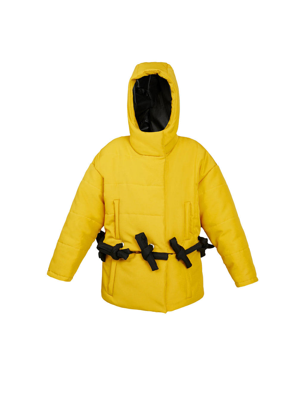 Transformable Hooded Puffer Jacket