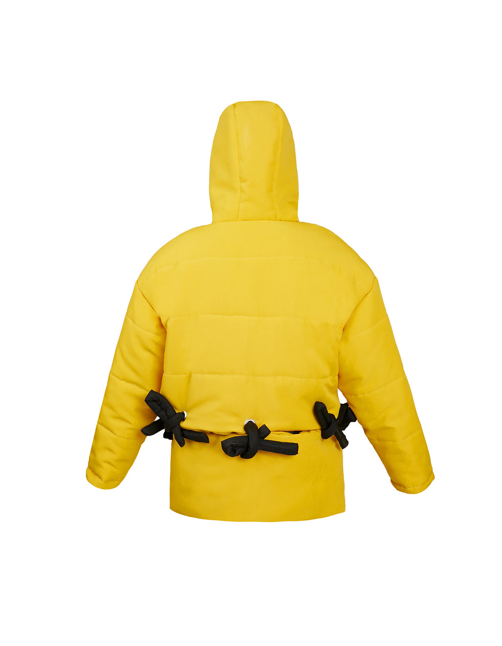 Transformable Hooded Puffer Jacket