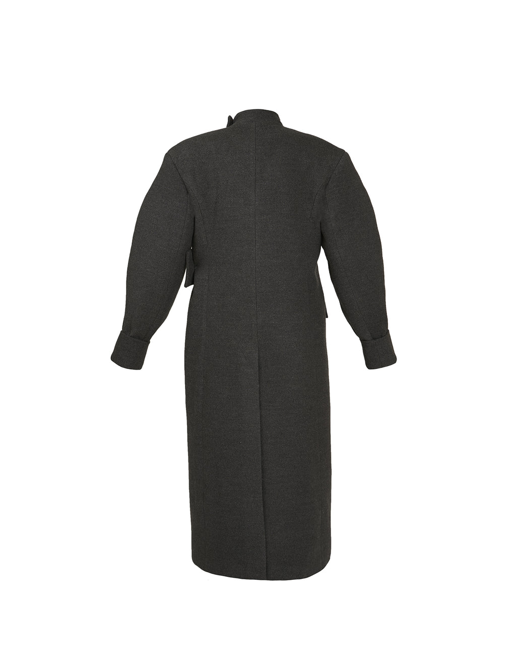 Structured Dark Gray Coat