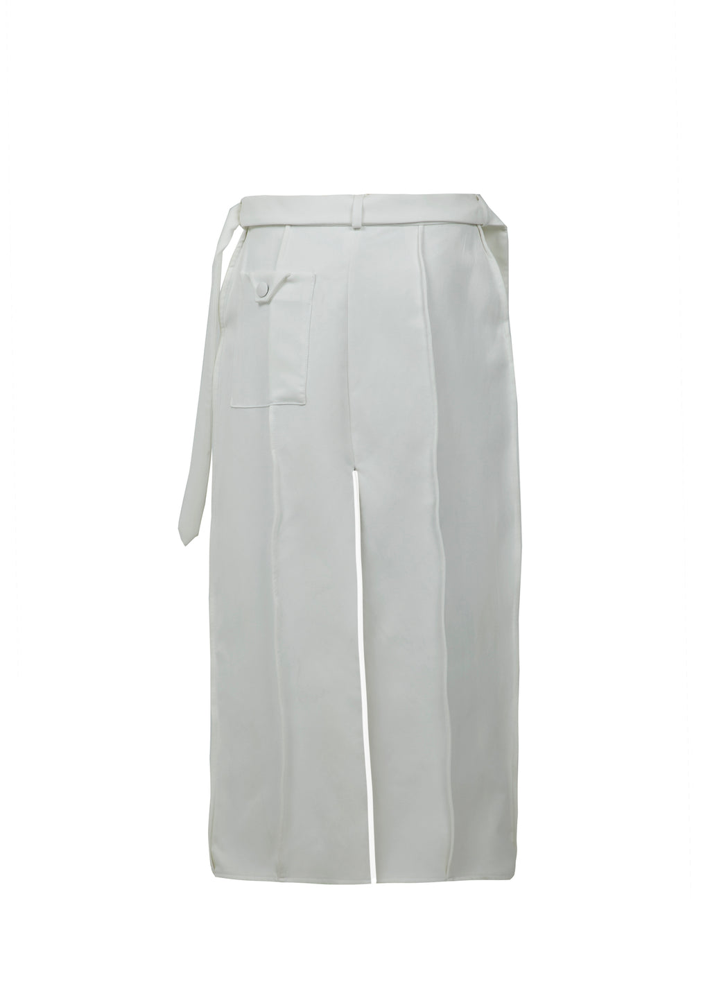 White Midi Skirt