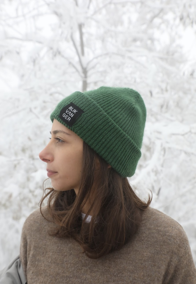 Green hat with Blikvanger logo (Made to order)