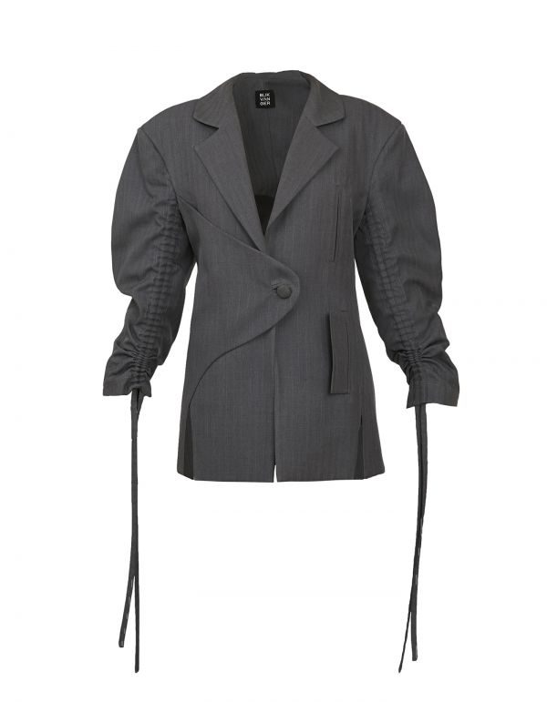 AW21-22. Gray suit jacket (Made to order)